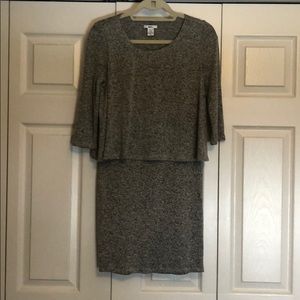 Bar III heather gray dress